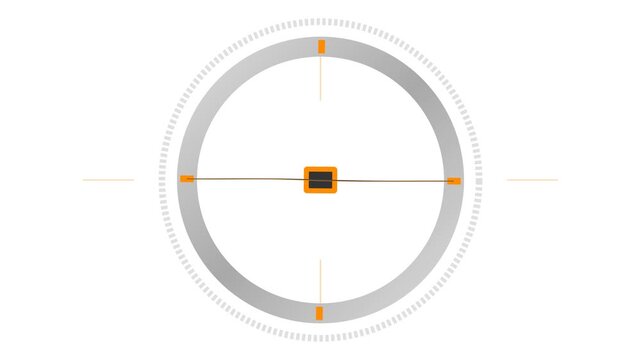 Differential Vibrating Wire Borehole Stressmeter Rock Stress Gage Stainless Steel Orange Motion Graphic