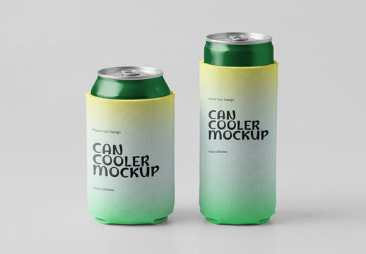 Two Can Cooler Mockup