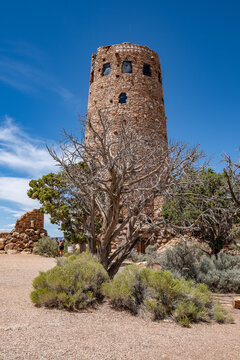 Desert View Watchtower at Grand Canyon National Park 