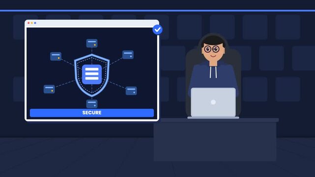 Cyber Security Defense 2D Story