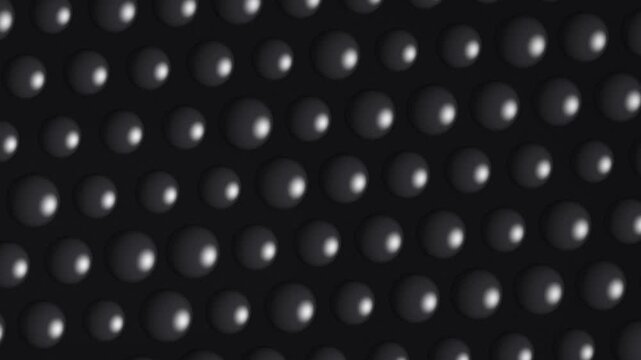 Soft bubble wrap texture loop with horizontal motion