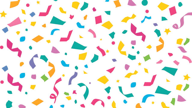 seamless pattern with confetti