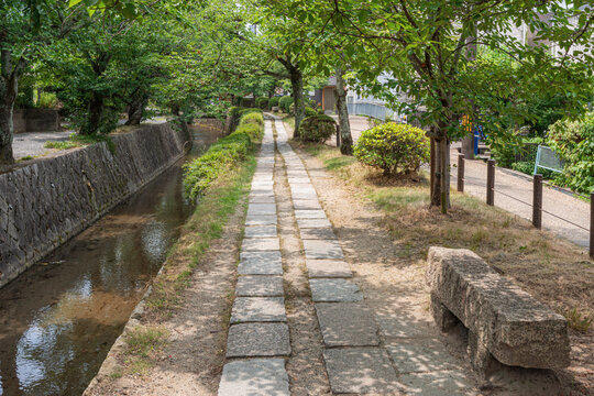 Philosopher's Path, Tetsugaku No Michi, Sakyo Ward, Kyoto, Kansai, Japan