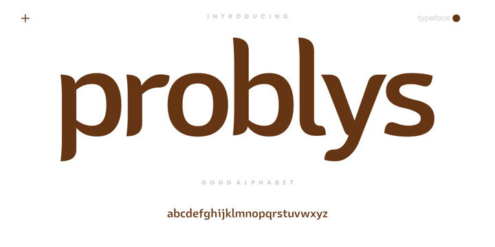 Modern Rounded Sans Serif Font for Minimal Branding and Creative Logos