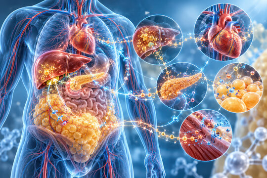 Metabolic Syndrome Connecting Visceral Fat Fatty Liver Insulin Resistance and Heart Disease
