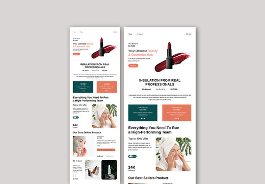 Beauty & Cosmetics Hub Email News Letter