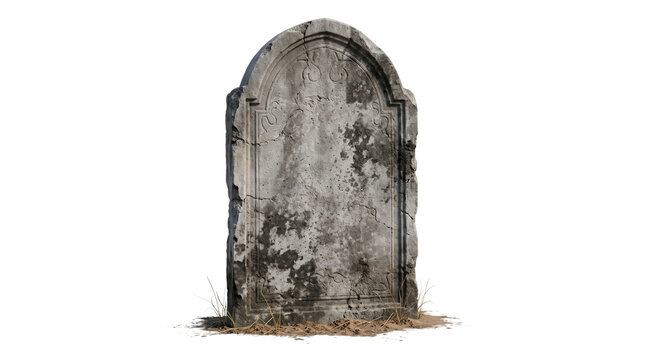 Halloween Gravestone with No Background, Transparent PNG