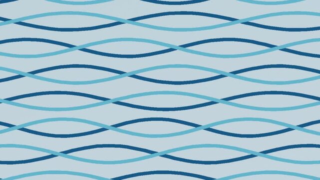 Soft ocean nautical rope pattern background seamless loop