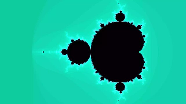 Mandelbrot set fractal zoom animation, zooming in to mandelbrot fractal, hypnotic colorful mathematical art motion graphics, infinite complexity concept,   4k infinite math geometry visualizer