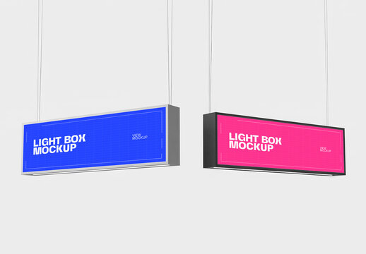 Light Box Mockup
