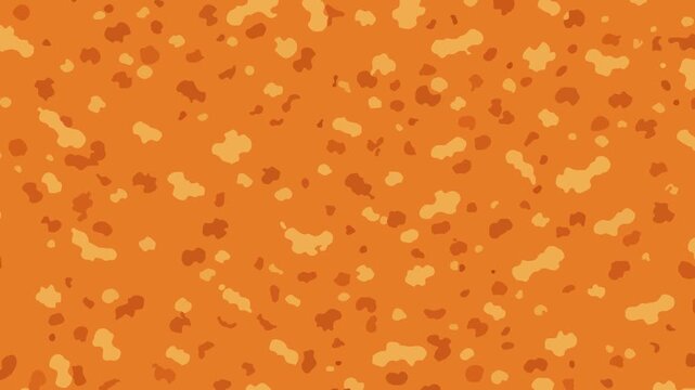 Orange abstract camouflage pattern background video perfect for web design and advertising.