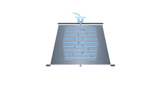 Industrial High-Speed Disk-Stack Centrifugal Oil Clarifier Bowl Animation
