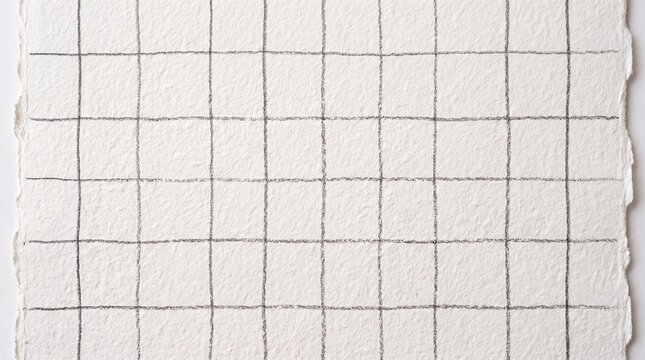 Minimalist Wabi-Sabi Grid on Watercolor Paper