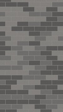 Fond de mur de briques brique urbaine grise avec mouvement diagonal