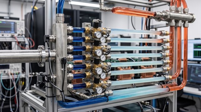 Coolant Distribution Unit Regulating Liquid Cooling Flow