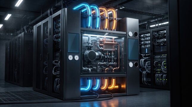 Coolant Distribution Unit in Data Center Liquid Cooling System