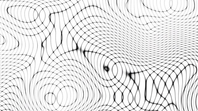 grey waves line abstract on white , animated energy background wave overlay effect seamless loop motion animation horizontal for screen or