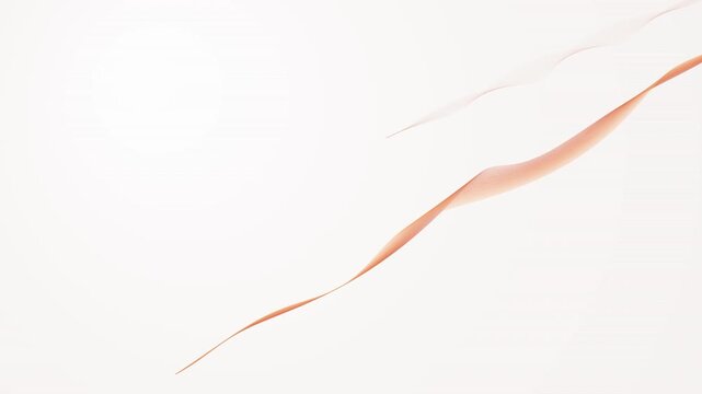 Abstract flowing ribbons background with soft color gradients