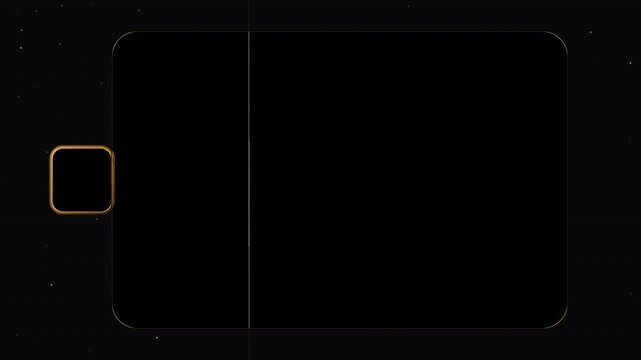 vintage film overlay frame border with retro analog super 8 cinema texture and dust scratches for video editing