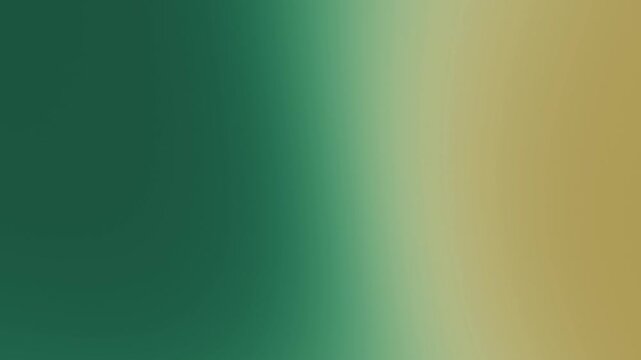 Flowing emerald and gold Christmas gradient background