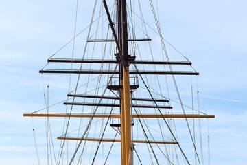 Sailing Ship Masts Close Up © Monica