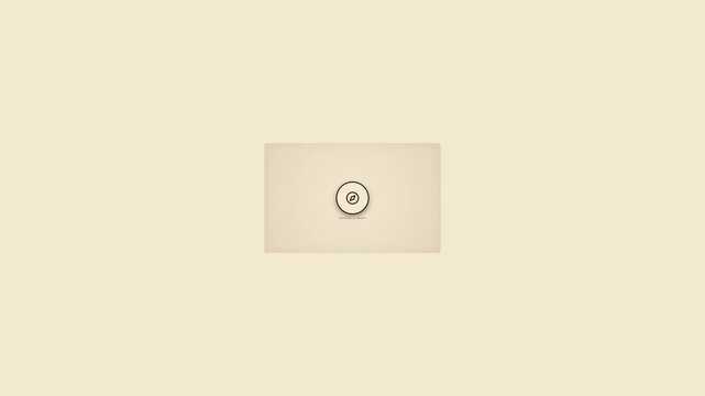 Abstract Digital Compass Animation: Navigation, Direction, and Precision