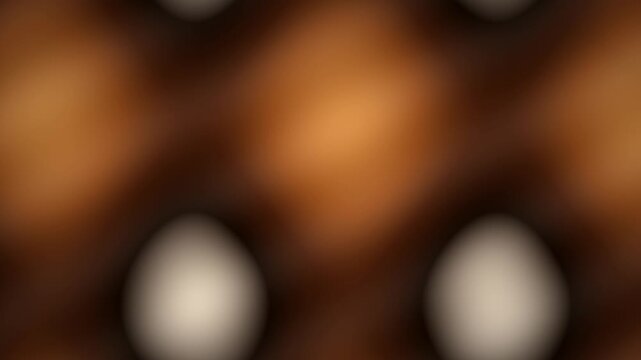 Abstract Warm Golden Bokeh Lights Motion Graphic Background