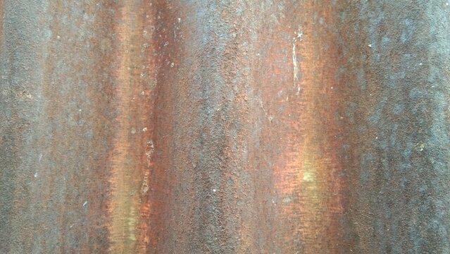 Rusty zinc texture
