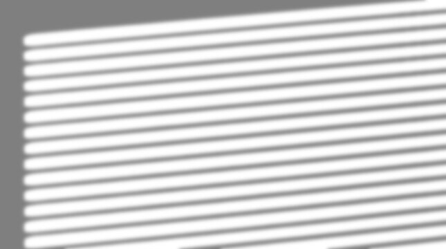 Shadow overlay window blinds horizontal slats louvers shutters sunlight interior aesthetic mockup effect isolated transparent background