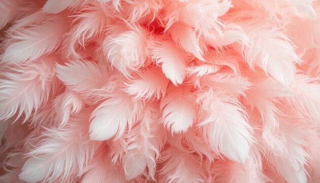 Delicate Pastel Feathers A Soft Texture for Creative Projects and Celebrations