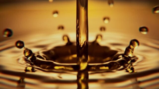 Black Friday sale promotion with flowing liquid in a commercial