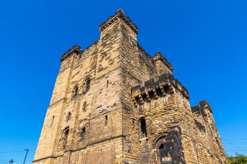 Historic medieval Newcastle Castle Norman Keep in Newcastle upon Tyne, Tyne and Wear, England, UK © Sergii Figurnyi