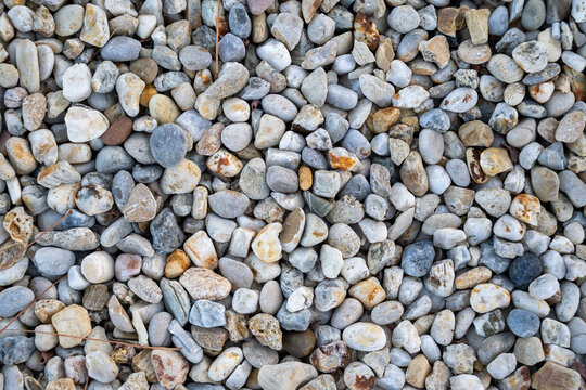 Natural Pebble Stone Texture Background