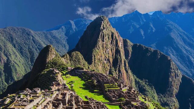 Machu Picchu, a Peruvian Historical Sanctuary in 1981 and a UNESCO World Heritage Site in 1983. One of the New Seven Wonders of the World