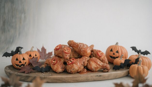 Halloween Fried Chicken