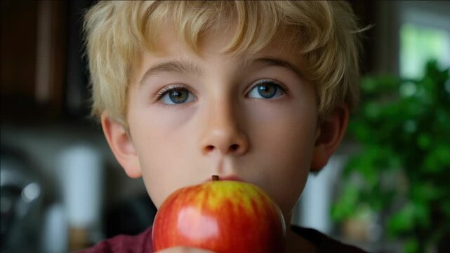 Portrait of a Blond Boy