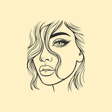 Lady Face & Hair