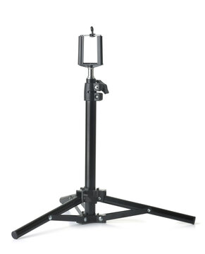 Empty adjustable smartphone stand