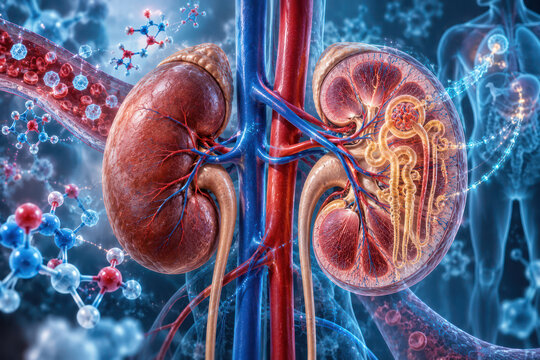 Diabetic Kidney Disease and Nephropathy Caused by Chronic High Blood Sugar