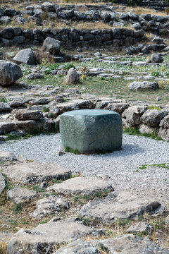 old stone in hattusha