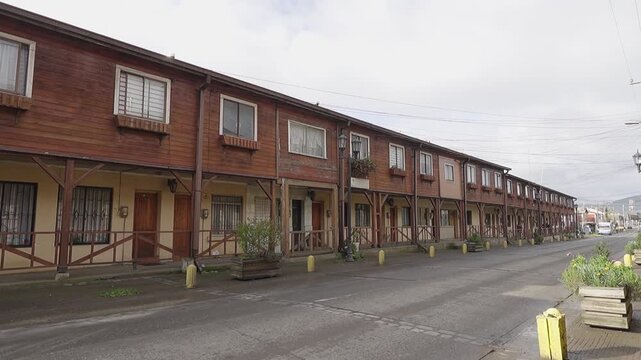 Historic Wooden Building in Mining Heritage Site