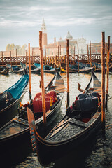 Venice Cityscape with Gondolas, Italy © lokomotiv48