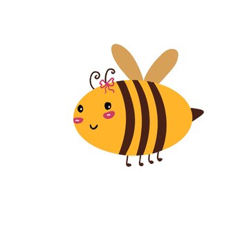 bee and honey