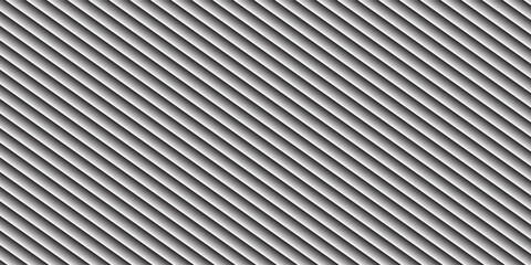 Fototapeta premium Narrow black-white vertical lines. Symmetric geometric ornament. Striped seamless pattern, abstract wallpaper. Digital paper for textile print, page fill. Vector