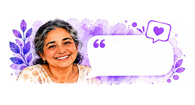 Digital Watercolor Customer Testimonial and Review Banners Featuring Diverse People, Quote Bubbles, Feedback and Rating Elements with Copy Space, Testimonial illustration concept in white background