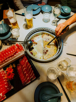 UGC image of a Chinese Hotpot meal