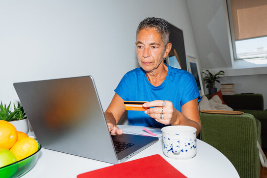 Paying online with credit card