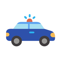  Distinctive Police Car Icon for Branding Purposes © Sharuzzaman