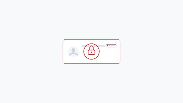 User blocked interface elements with lock icons and profile cards
