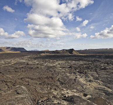 Volcanic crater, Krafla Caldera, Myvatn, northern Iceland, Iceland, Atlantic Ocean